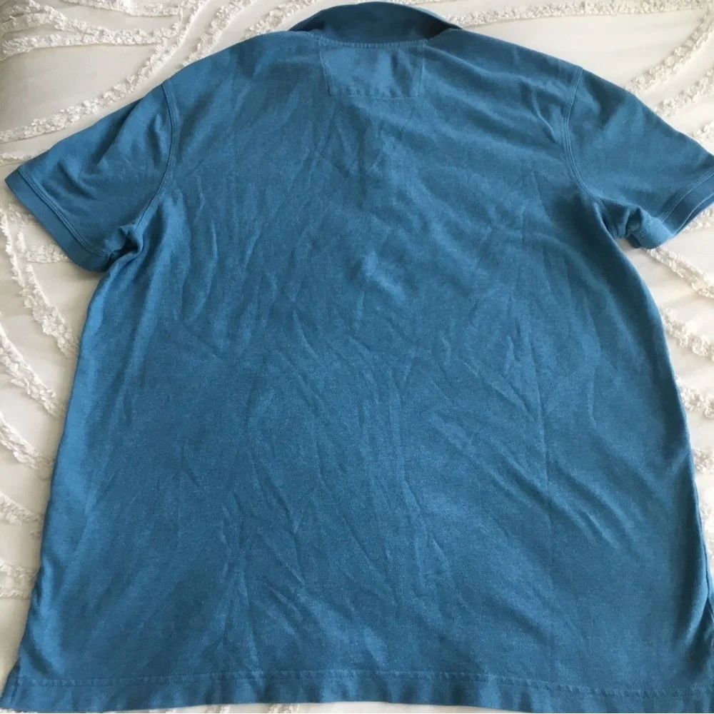 Banana Republic Sky Blue Polo Shirt